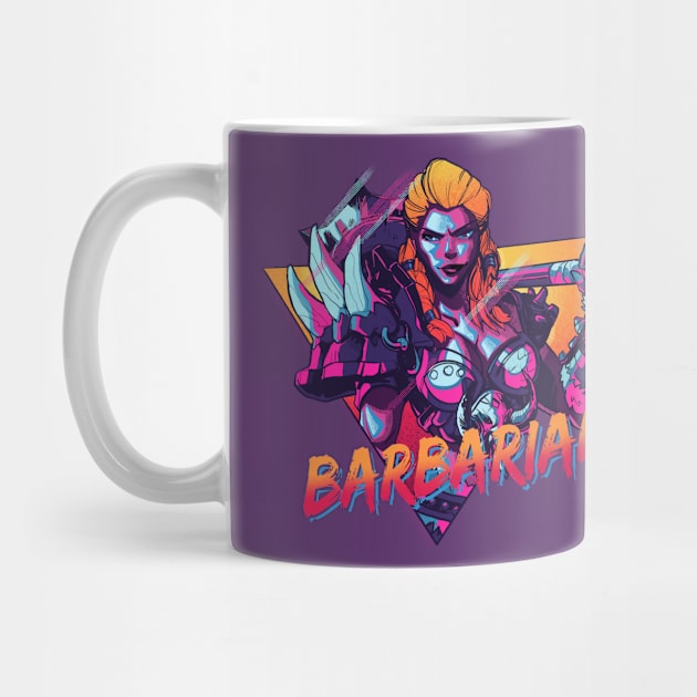 80’s Barbarian by Vlepkaaday